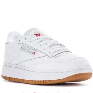 NWT Reebok Club C Double - Woman’s Size 7 White